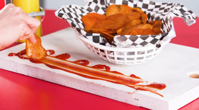 DIY Ketchup Chips