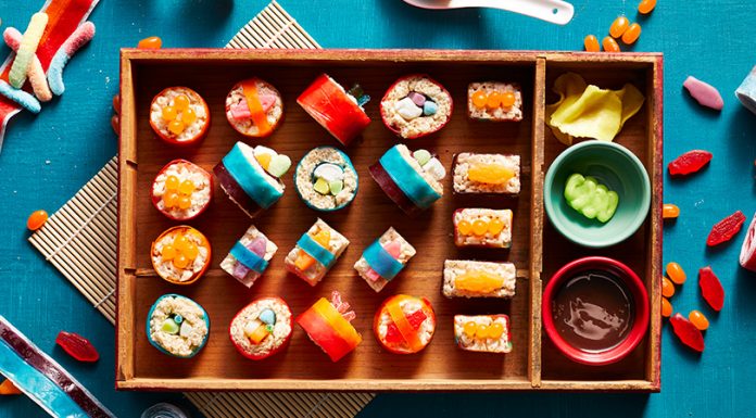 Dessert Sushi