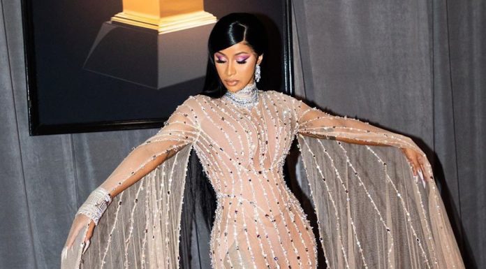 Cardi B wore a $5 million necklace to the Grammys, nbd