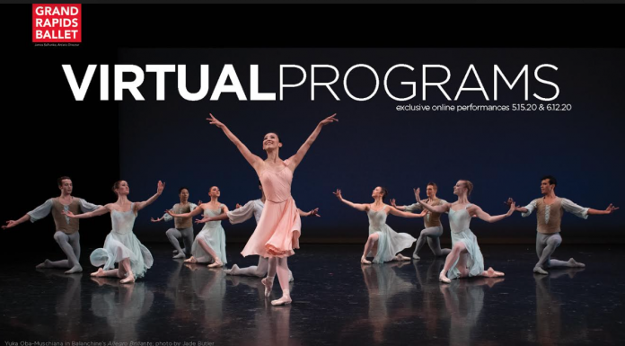 Grand Rapids Ballet to Premiere Two Virtual Performances
